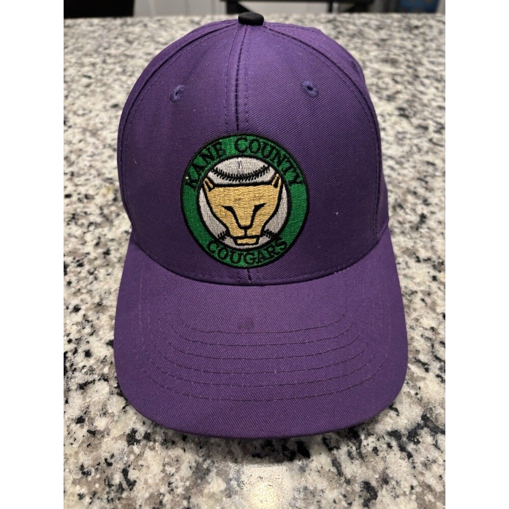VTG Kane County Cougars MiLB Purple Snapback Baseball Hat